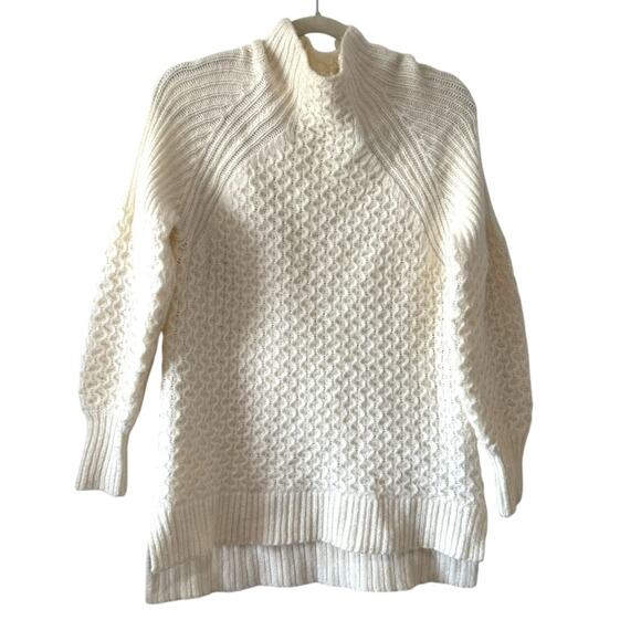 Anthropologie Alpaca Blend Textured Knit Sweater | Size Small ob1230226 - Picture 3 of 6